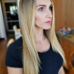 Solomon C Hoang - Rooty blonde Color melt -solomon