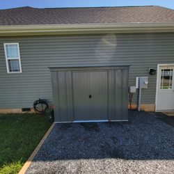 Cardinal State Home Improvements - Driveway expansion with shed