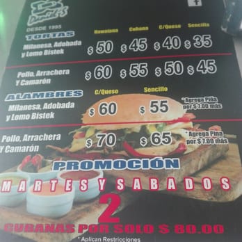 Daniel's - Carta - Delis Near Me - Guadalajara, JAL Daniel's - Carta - Delis Near Me - Guadalajara, JAL