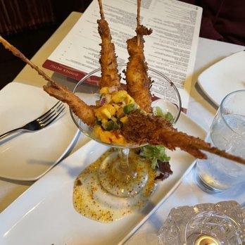 Green Gateau - Coconut Shrimp Lollopops - French Near Me - Lincoln, Nebraska Green Gateau - Coconut Shrimp Lollopops - French Near Me - Lincoln, Nebraska