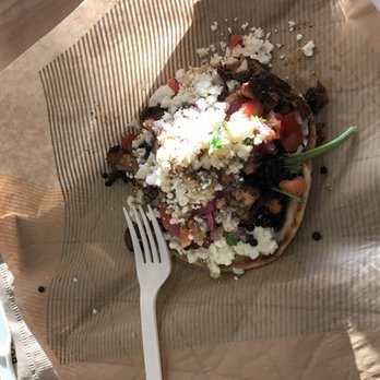 CAVA - Mini pita with chicken - Mediterranean Near Me - Anaheim, California CAVA - Mini pita with chicken - Mediterranean Near Me - Anaheim, California