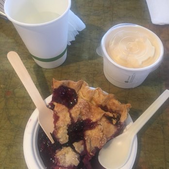 Pie Town Pie - 5 berry pie with ice cream! 100% yum!!! - Bakeries Near Me - Pie Town, New Mexico