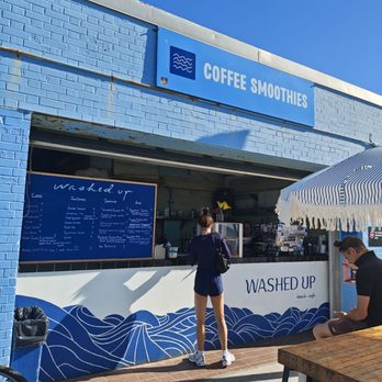 Washed Up Beach Cafe - Store front - Coffee & Tea Near Me - Queens, New York
