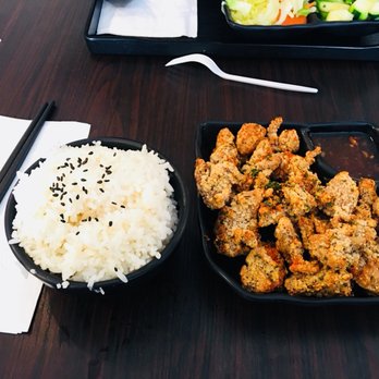 Taste Tea Cafe - "Mild" popcorn chicken with side order rice - Taiwanese Near Me - Artesia, California Taste Tea Cafe - "Mild" popcorn chicken with side order rice - Taiwanese Near Me - Artesia, California