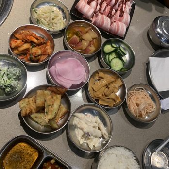 Charcoal Korean BBQ - Banchan - Korean Near Me - Santa Clarita, California