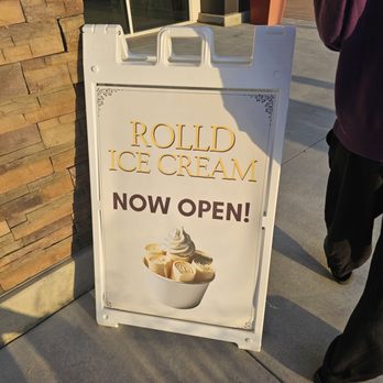 Rolled Ice Cream - Sign outside the store - Ice Cream & Frozen Yogurt Near Me - Santa Maria, California Rolled Ice Cream - Sign outside the store - Ice Cream & Frozen Yogurt Near Me - Santa Maria, California