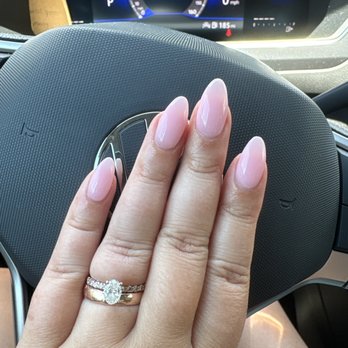 Ultra Nail Boutique - Bubble bath, almond shape - Nail Salons Near Me - Waxhaw, North Carolina
