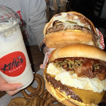 Elite Experience: Killer Burger - Vanilla Milkshake, Onion Rings, The Jose Mendoza and The Bender - Yelp Events Near Me - Houston, Texas