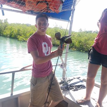 Ponce Inlet Watersports - First catch on the boat - Boat Tours Near Me - Ponce Inlet, Florida