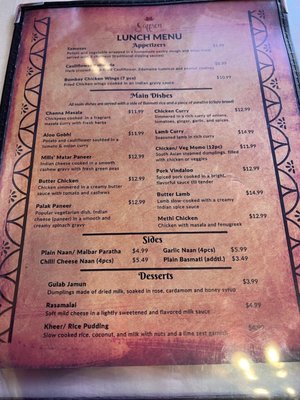 Menu photo 1 Saffron Twin Falls Twin Falls, ID Menu photo 1 Saffron Twin Falls Twin Falls, ID