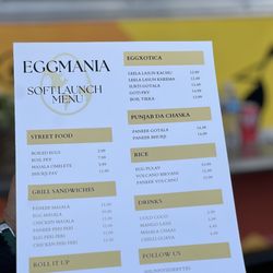 Soft launch menu