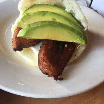 Arepas Cafe - Arepa with sweet plantains, cheese & avocados - Venezuelan Near Me - Astoria, New York Arepas Cafe - Arepa with sweet plantains, cheese & avocados - Venezuelan Near Me - Astoria, New York