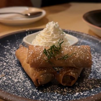 The Peached Tortilla - Banana Nutella spring rolls - Asian Fusion Near Me - Austin, Texas