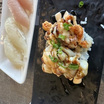 Yummy Sushi - Coronado beach roll and halibut, yellowtail nigiri's - Sushi Bars Near Me - Coronado, California Yummy Sushi - Coronado beach roll and halibut, yellowtail nigiri's - Sushi Bars Near Me - Coronado, California