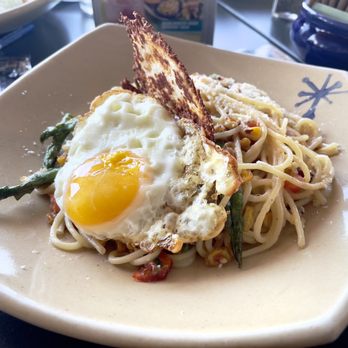 Snooze, an A.M. Eatery - Love you e'lote breakfast pasta - needed some salt but I still enjoyed it - Breakfast & Brunch Near Me - Laguna Niguel, California Snooze, an A.M. Eatery - Love you e'lote breakfast pasta - needed some salt but I still enjoyed it - Breakfast & Brunch Near Me - Laguna Niguel, California