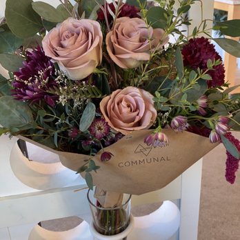 Communal Coffee - Prettiest flowers! When you're waiting in line. - Cafes Near Me - Oceanside, California Communal Coffee - Prettiest flowers! When you're waiting in line. - Cafes Near Me - Oceanside, California