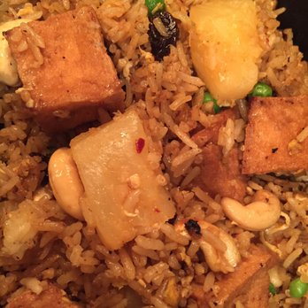 Kao Thai Kitchen - Khao Pad Sapparod with tofu (pineapple fried rice) - Thai Near Me - Pinellas Park, Florida
