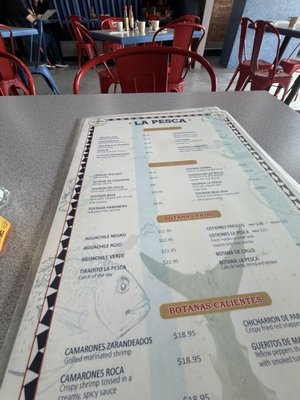 Menu photo 8 La Pesca Cevicheria Baja Chula Vista, CA