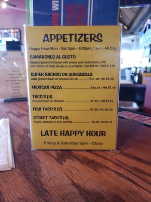 Menu photo 7 Mazatlan Restaurant Auburn, WA