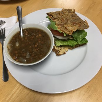 VEGGOS - Cheeseburger and lentil soup - Vegan Near Me - Lake Forest, California