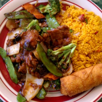 Jade Garden - Hunan Beef (lunch combo) - Chinese Near Me - Rocky Point, North Carolina