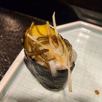 Ai sushi - Ice Fish- Baby Sardine w/Quail Egg - Sushi Bars Near Me - Somerville, New Jersey Ai sushi - Ice Fish- Baby Sardine w/Quail Egg - Sushi Bars Near Me - Somerville, New Jersey