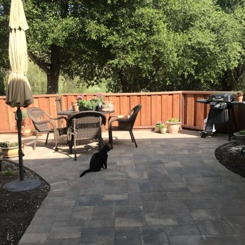 System Pavers - All that's left to do is to move the umbrella! - Masonry/Concrete Near Me - Fremont, California System Pavers - All that's left to do is to move the umbrella! - Masonry/Concrete Near Me - Fremont, California