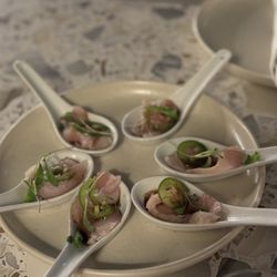Paros - Hamachi crudo