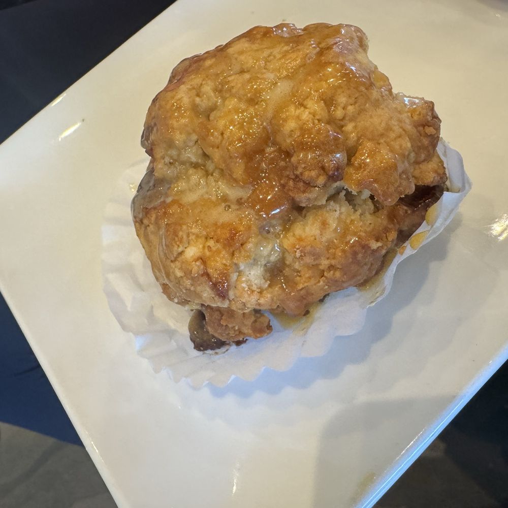 Caramel scone