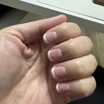 Five Star Nails & Spas - French gel. I get it short so it lasts longer to grow out. - Nail Salons Near Me - Phoenix, Arizona Five Star Nails & Spas - French gel. I get it short so it lasts longer to grow out. - Nail Salons Near Me - Phoenix, Arizona