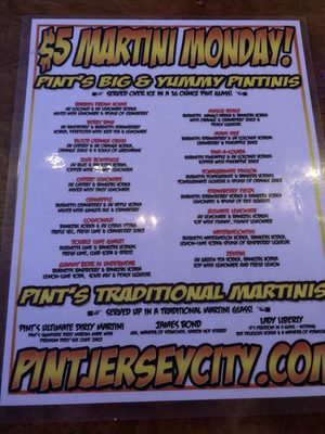 Menu photo 1 Pint Jersey City, NJ