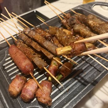 GUI BBQ Restaurant & Bar - Assorted skewers. - Barbeque Near Me - Irvine, California