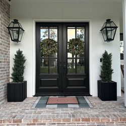 Creekside Farms - Gorgeous wreaths on front doors