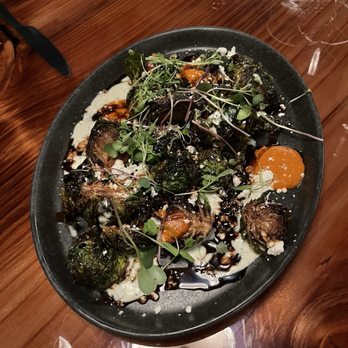 Yager Lodge &Rare - Fried Brussels sprouts appetizer - Bars Near Me - Folsom, California