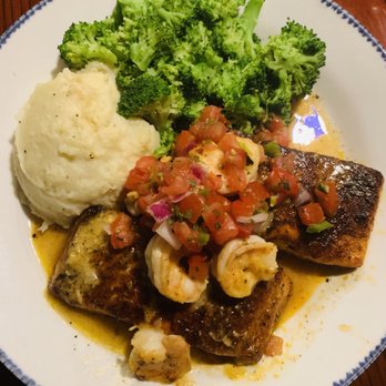 Red Lobster - Salmon New Orleans- soooo good! - Seafood Near Me - Union, New Jersey