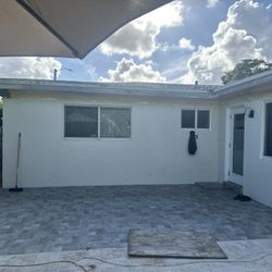 reliable shutters & screens - After removal of existing patio cover. Notice how clean!!!
