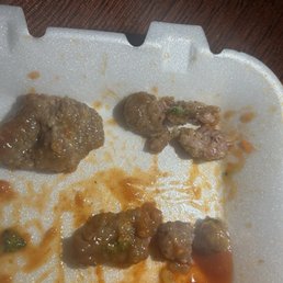 Broccoli beef and pork eggrolls were still undercooked. Please check your food before you start eating it.