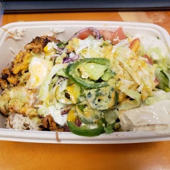 NAYA - Chicken Shawarma Rice Bowl. - Lebanese Near Me - New York, New York NAYA - Chicken Shawarma Rice Bowl. - Lebanese Near Me - New York, New York