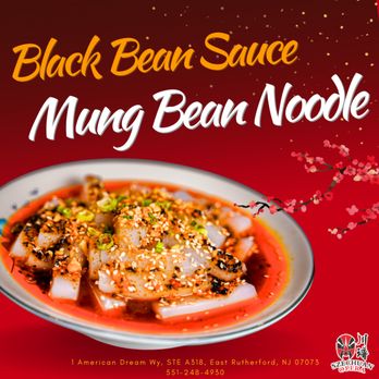 Szechuan Opera - Mung Bean Noodle in Black Bean Sauce - Szechuan Near Me - East Rutherford, New Jersey Szechuan Opera - Mung Bean Noodle in Black Bean Sauce - Szechuan Near Me - East Rutherford, New Jersey