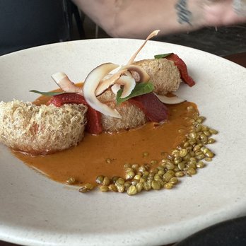 Mestixa - Pumpkin and yam red curry - Asian Fusion Near Me - Tulum, ROO