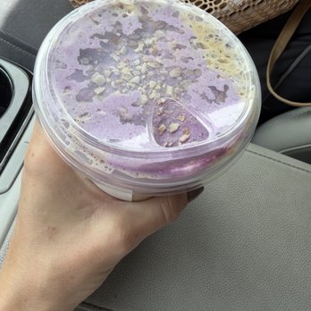 Starbucks - Iced Ube Coconut Macchiato - Coffee & Tea Near Me - Saint Petersburg, Florida Starbucks - Iced Ube Coconut Macchiato - Coffee & Tea Near Me - Saint Petersburg, Florida