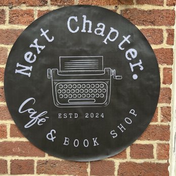 Next Chapter Cafe & Book Shop - Exterior view of store, of store logo. - Bookstores Near Me - Hagerstown, Maryland Next Chapter Cafe & Book Shop - Exterior view of store, of store logo. - Bookstores Near Me - Hagerstown, Maryland