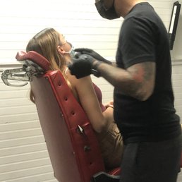 I highly recommend Jeremiah for piercings.  He's so professional.  Quick ,  painless and perfect !
