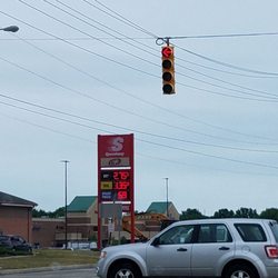 Speedway - They are usually the same price across the street from Meijer :)
