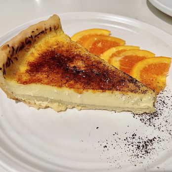 Joon - Brûléed Vanilla Cardamom Custard Tart, Cara Cara Orange, Vanilla Bean Powder - Persian/Iranian Near Me - Vienna, Virginia Joon - Brûléed Vanilla Cardamom Custard Tart, Cara Cara Orange, Vanilla Bean Powder - Persian/Iranian Near Me - Vienna, Virginia