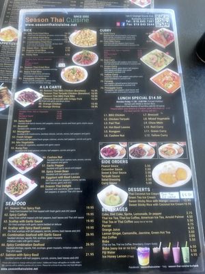Menu photo 2 Season Thai Cuisine Burbank, CA