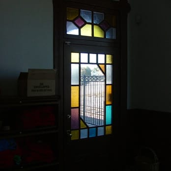 Slater Glass & Mirror - Art glass renovation at historic railway depot - Windows Installation Near Me - Arcadia, California Slater Glass & Mirror - Art glass renovation at historic railway depot - Windows Installation Near Me - Arcadia, California
