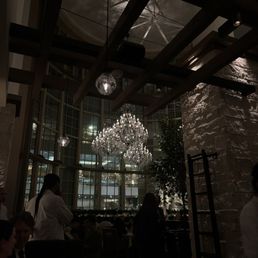 Inside dining room