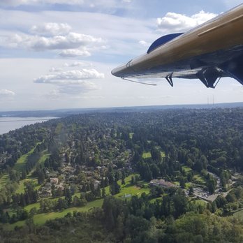 Kenmore Air - View from the plane - Flight Instruction Near Me - Seattle, Washington