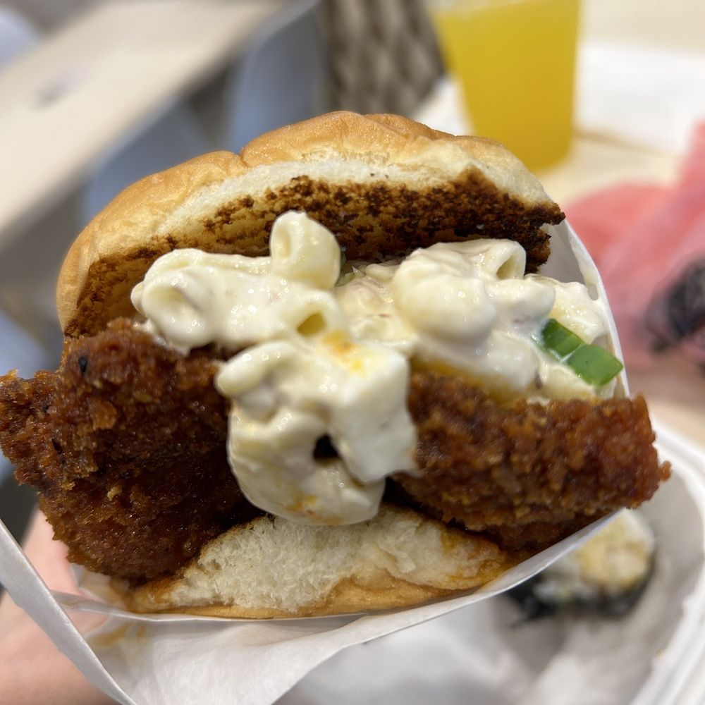 Shootz - Hot Kimchi Butter Katsu Chicken Sandwich - Hawaiian Near Me - Stanton, California Shootz - Hot Kimchi Butter Katsu Chicken Sandwich - Hawaiian Near Me - Stanton, California